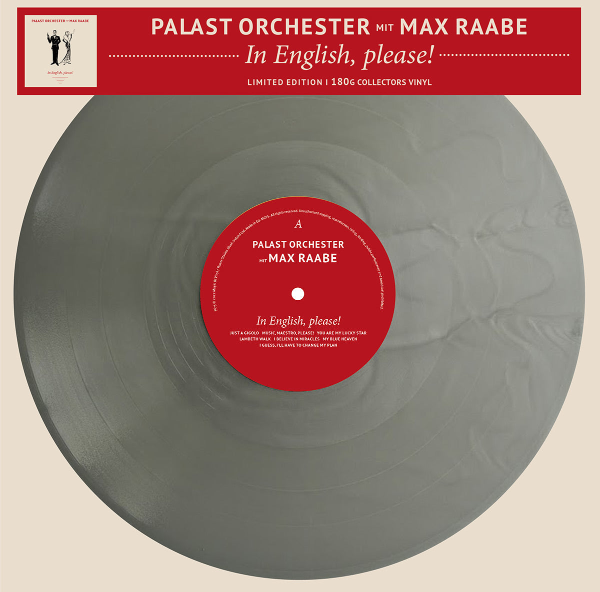 Palast Orchester mit seinem Sänger Max Raabe - In English, Please! Limited Edition