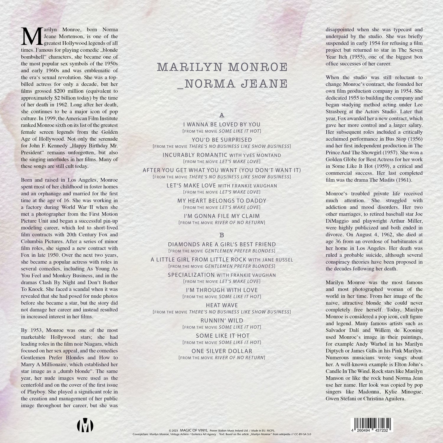 Marilyn Monroe - Norma Jeane Limited Edition