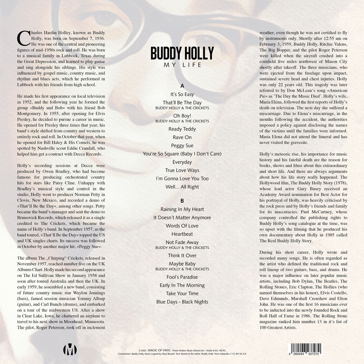 Buddy Holly - My Life Limited Edition