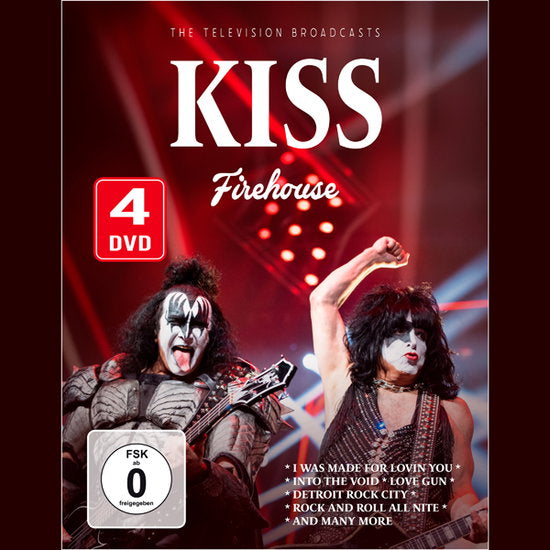 KISS - FIREHOUSE (4DVD)