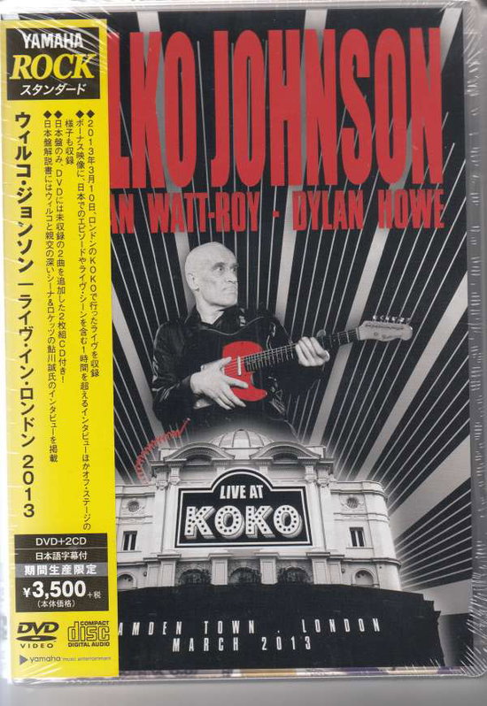 JOHNSON,WILKO - LIVE IN LONDON 2013 (DVD/2CD)