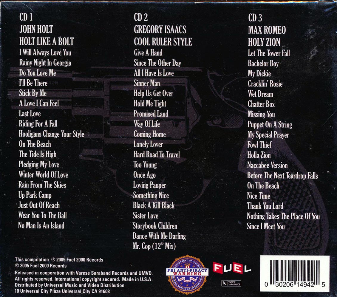 Gregory Isaacs, John Holt, Max Romeo - Reggae: Hitman Style (56 tracks) (3xCD)