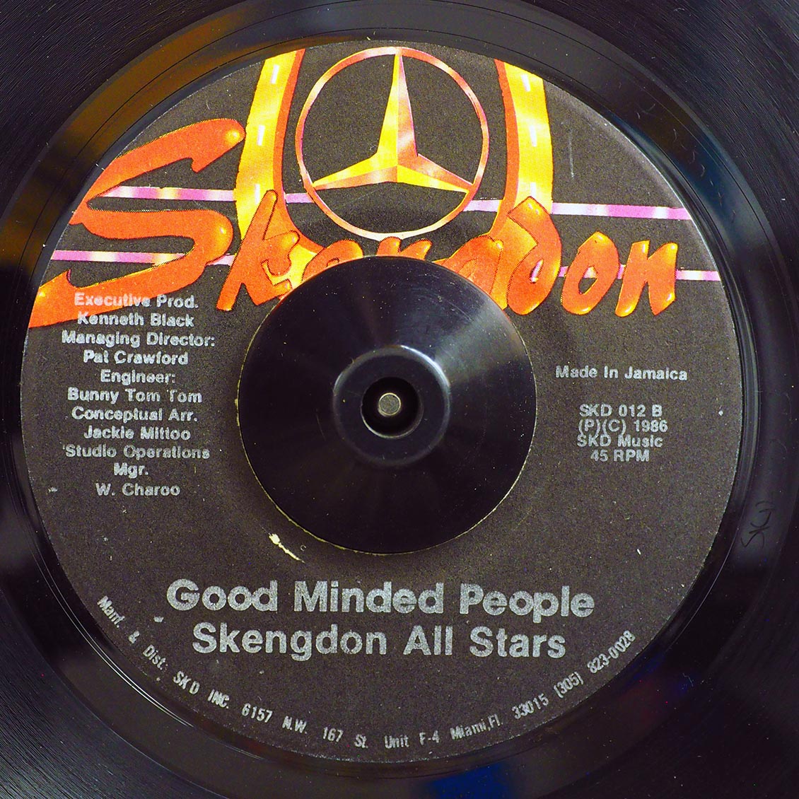 Leroy Smart - Bad Minded People  /  Skengdon All Stars - Good Minded People (orig. press)