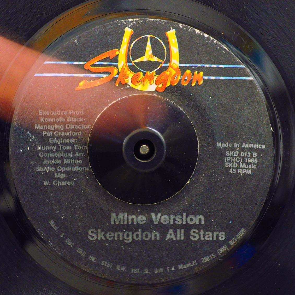 Echo Minott - Pickney Fe Mine  /  Skengdon All Stars - Mine Version (orig. press)