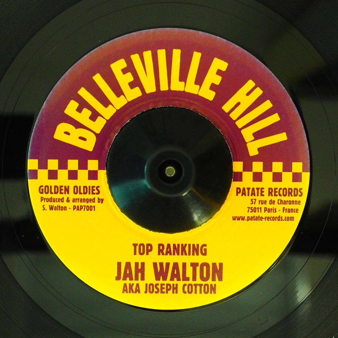 Jah Walton - Top Ranking  /  Version (rhythm: "Conversation")