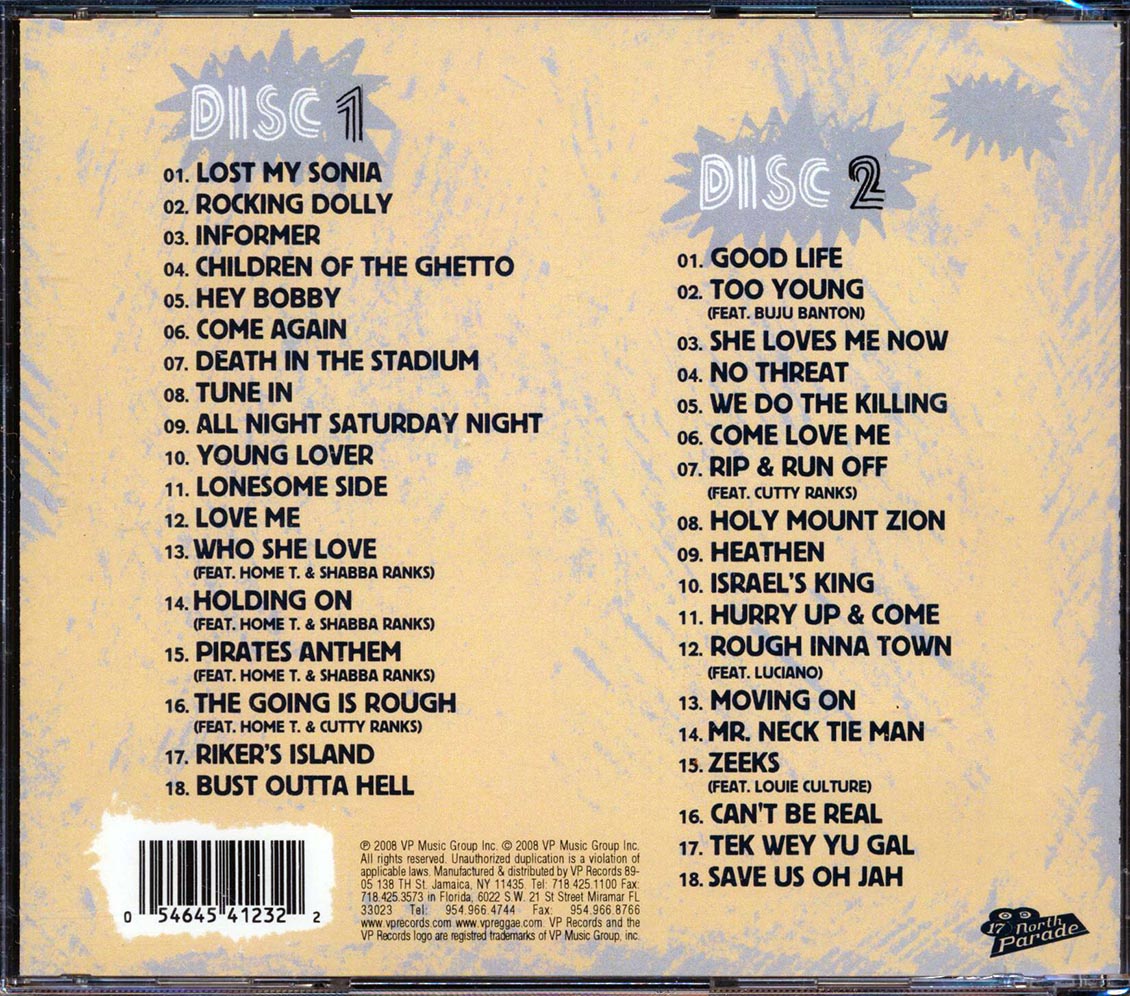 Cocoa Tea - Reggae Anthology: The Sweet Sound Of Cocoa Tea (36 tracks) (2xCD)