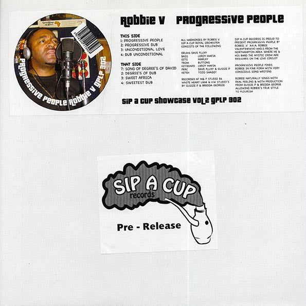Robbie V - Progressive People (2008 FIRST PRESS) (orig. press)