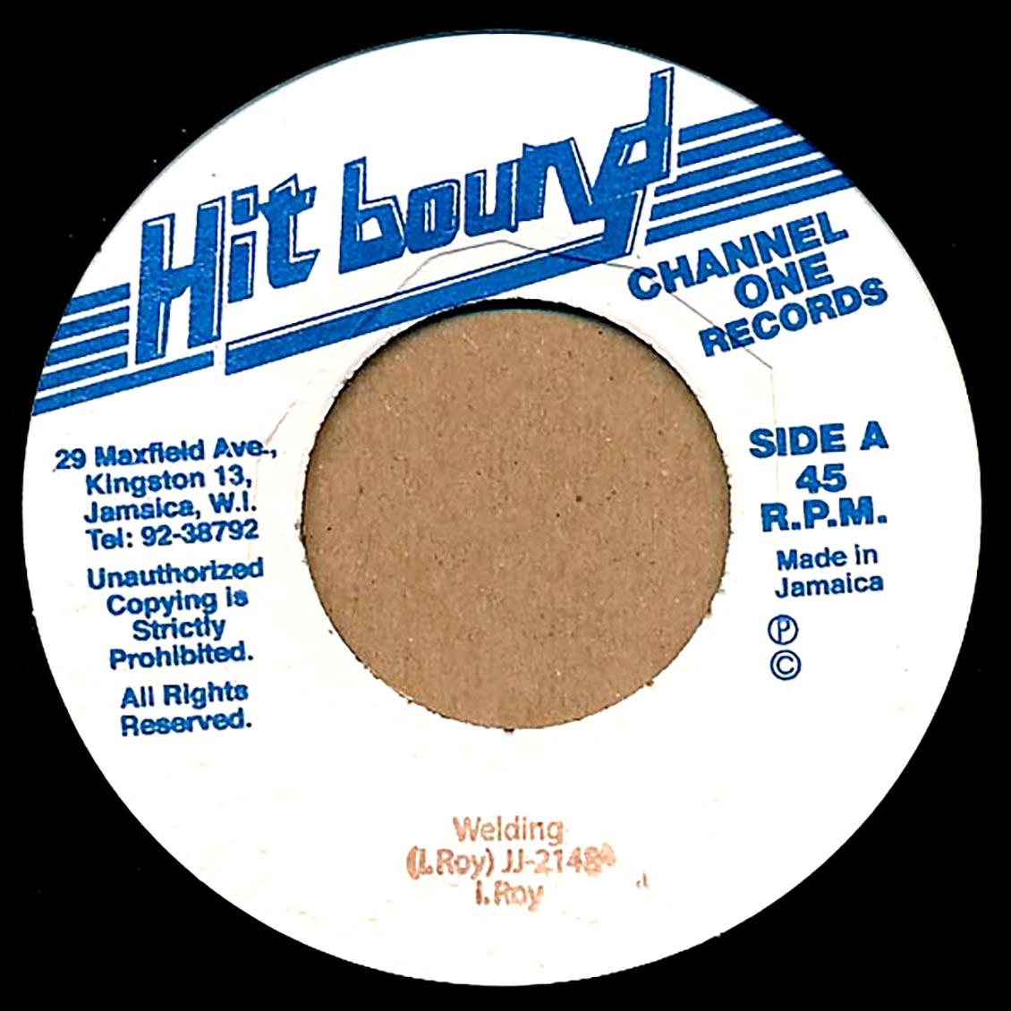 I Roy - Welding  /  Version