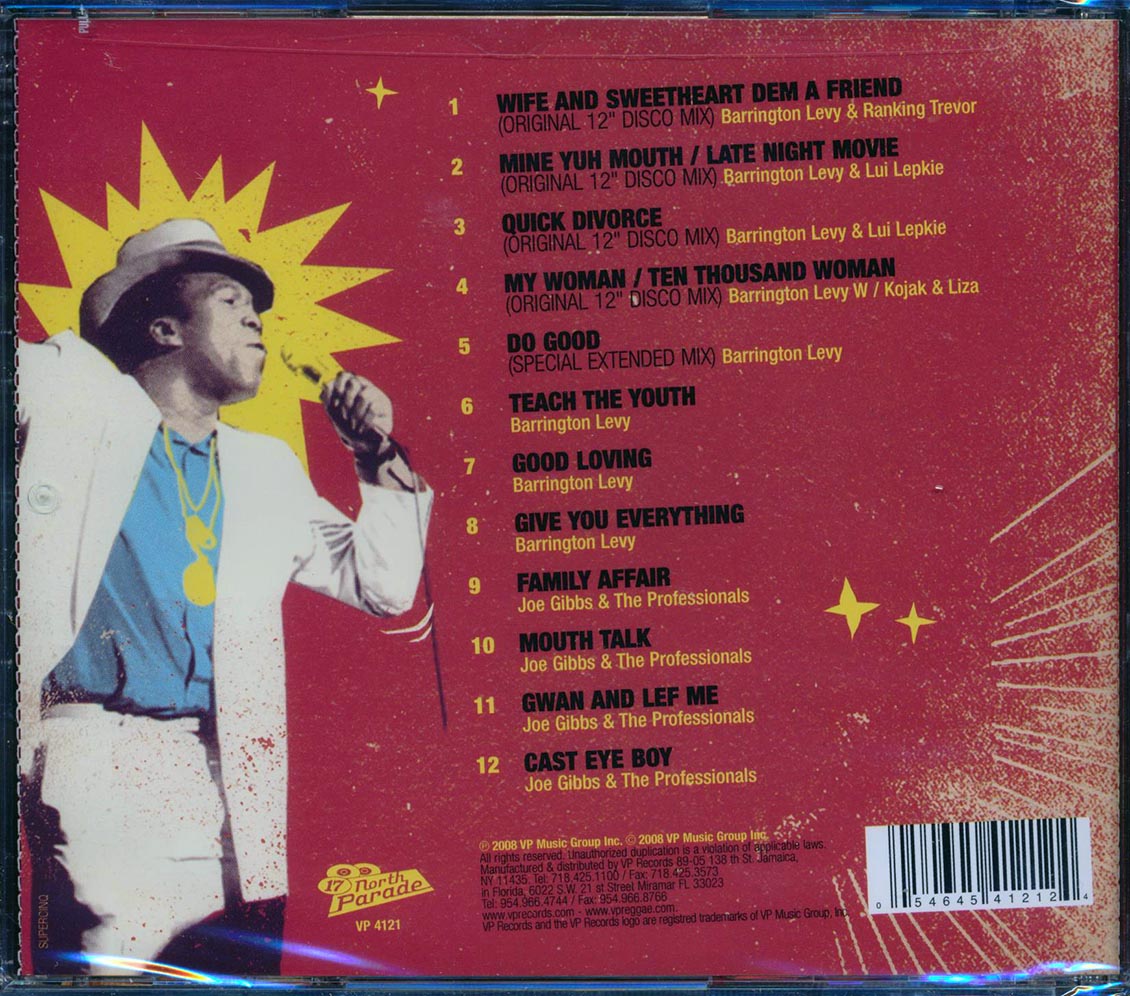 Barrington Levy - Teach The Youth: Barrington Levy & Friends At Joe Gibbs 1980-1985