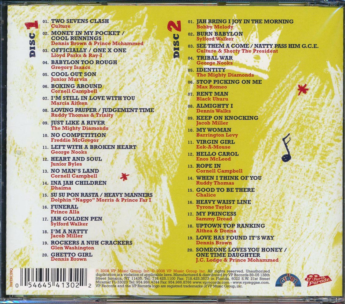 Joe Gibbs - Joe Gibbs Reggae Anthology: Scorchers From The Mighty Two (Various Artists) (40 tracks) (2xCD)