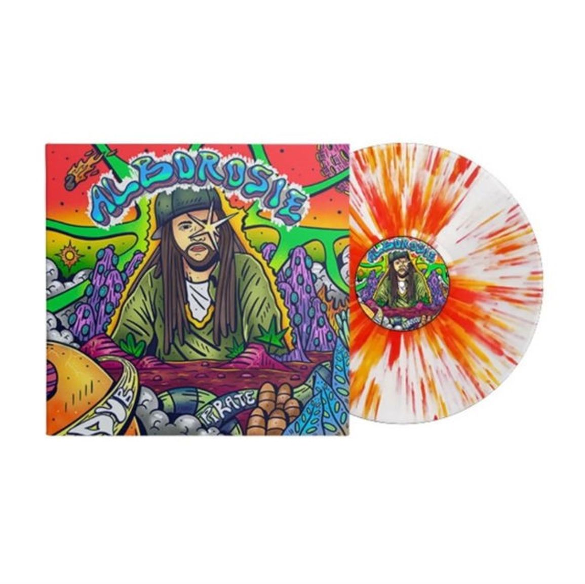 ALBOROSIE - DUB PIRATE (ORANGE SPLATTER VINYL)