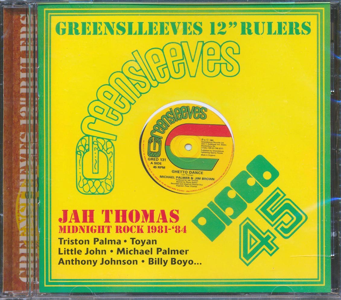 Billy Boyo, Triston Palmer, Anthony Johnson, Little John, Etc. - Greensleeves 12 Inch Rulers: Jah Thomas Midnight Rock 1981-1984
