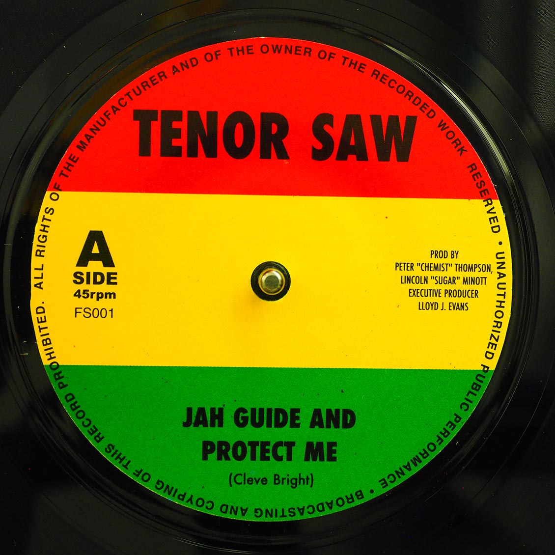 Tenor Saw - Jah Guide And Protect Me  /  Version (rhythm: "Billy Jean AKA Chim Cherie")