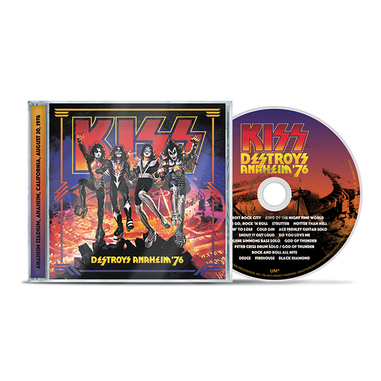 KISS - DESTROYS ANAHEIM `76