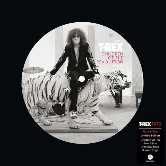 T. REX - CHILDREN OF THE REVOLUTION/JITTERBUG LOVE/SUNKEN RAGS (PICTURE DISC)