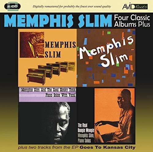 MEMPHIS SLIM - FOUR CLASSIC ALBUMS PLUS
