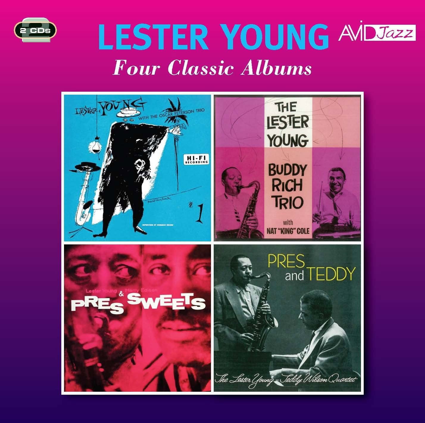 LESTER YOUNG - FOUR CLASSIC ALBUMS
