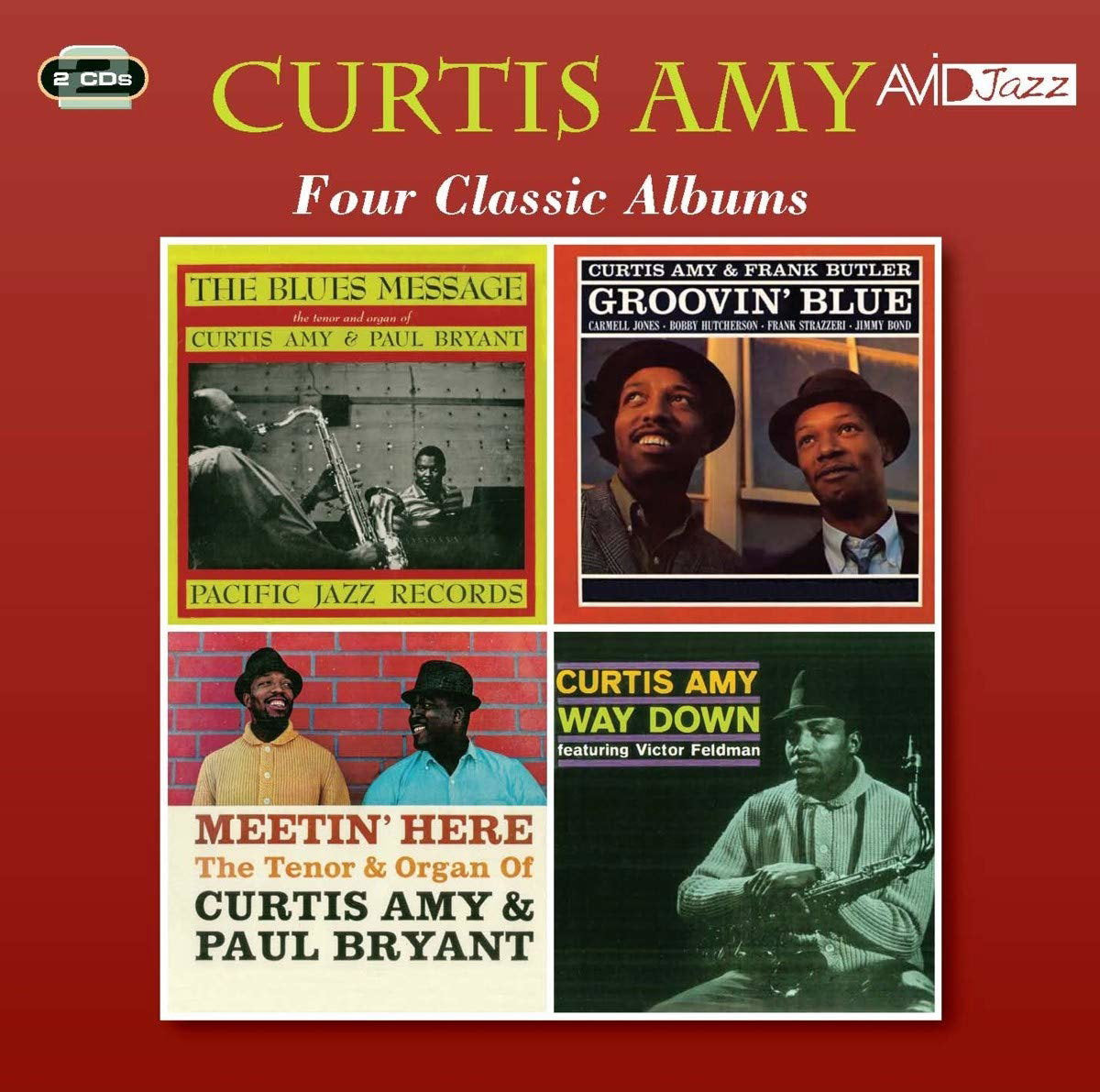 AMY, CURTIS - FOUR CLASSIC ALBUMS