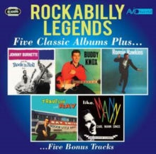 Burnette,johnny; Buddy Knox; Ronnie Hawkins; Ray Smith; Carl Mann - Johhny Burnette & The Rock N Roll / Buddy Know / Ronnie Hawkins / Travellin With Ray / Like Mann
