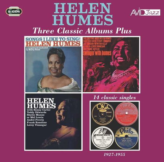 HUMES,HELEN - SONGS I LIKE TO SING / SWINGIN' WITH HUMES / HELEN HUMES (2CD)
