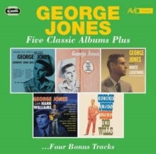 Jones,george - Grand Ole Opry's New Star/George Jones Sings/White Lightning/Salutes Hank Williams/Sings Wills (2cd)