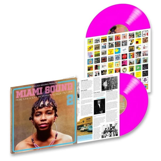SOUL JAZZ RECORDS PRESENTS - MIAMI SOUND 2 - MORE FUNK & SOUL FROM MIAMI / FLORIDA 1967-74 (MAGENTA VINYL/2LP)
