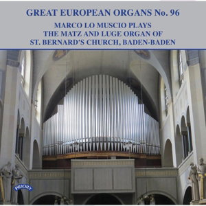 MUSCIO, MARCO LO - GREAT EUROPEAN ORGANS NO 96 THE MATZ & L