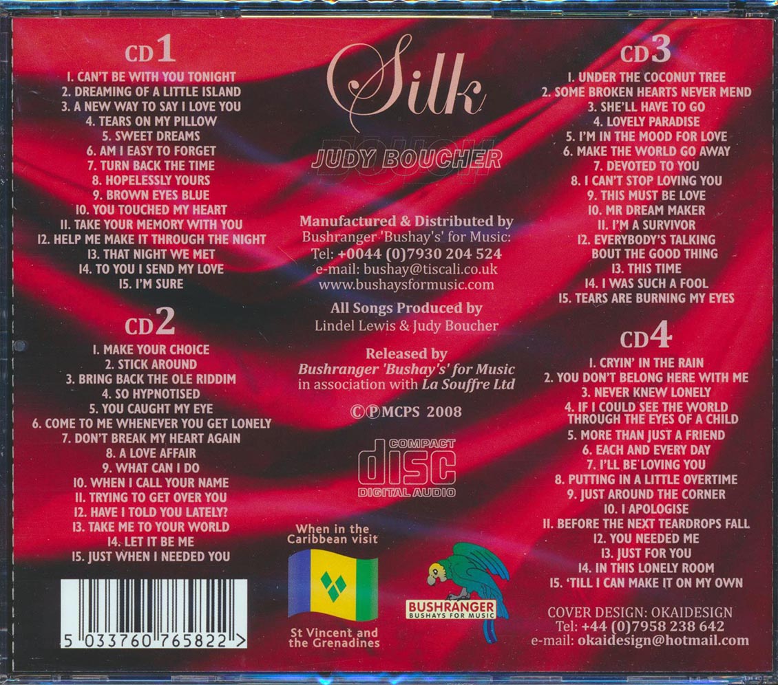 Judy Boucher - Silk: The Ultimate Collection (60 tracks) (4xCD)