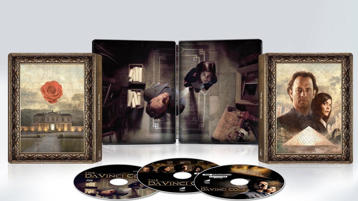 DA VINCI CODE. THE STEELBOOK (4K UHD/BLU-RAY) - DA VINCI CODE. THE STEELBOOK (4K UHD/BLU-RAY)