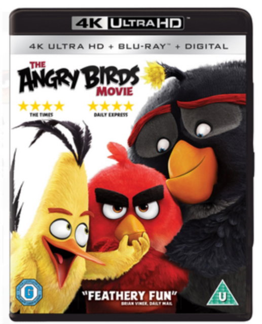 ANGRY BIRDS MOVIE 2 DISC 4K UHD & BD - ANGRY BIRDS MOVIE 2 DISC 4K UHD & BD