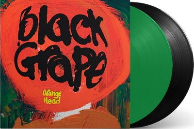 BLACK GRAPE - ORANGE HEAD (GREEN/BLACK DOUBLE COLORED VINYL/2LP)