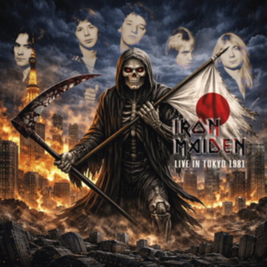 IRON MAIDEN - LIVE IN JAPAN 1981. FM RADIO BROADCAST (RED VINYL)