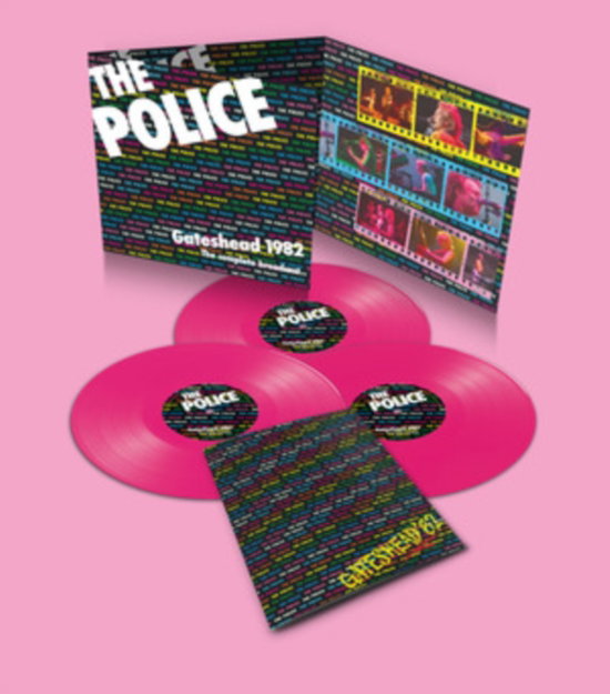 POLICE - COMPLETE GATESHEAD 1982 BROADCAST (PINK VINYL)