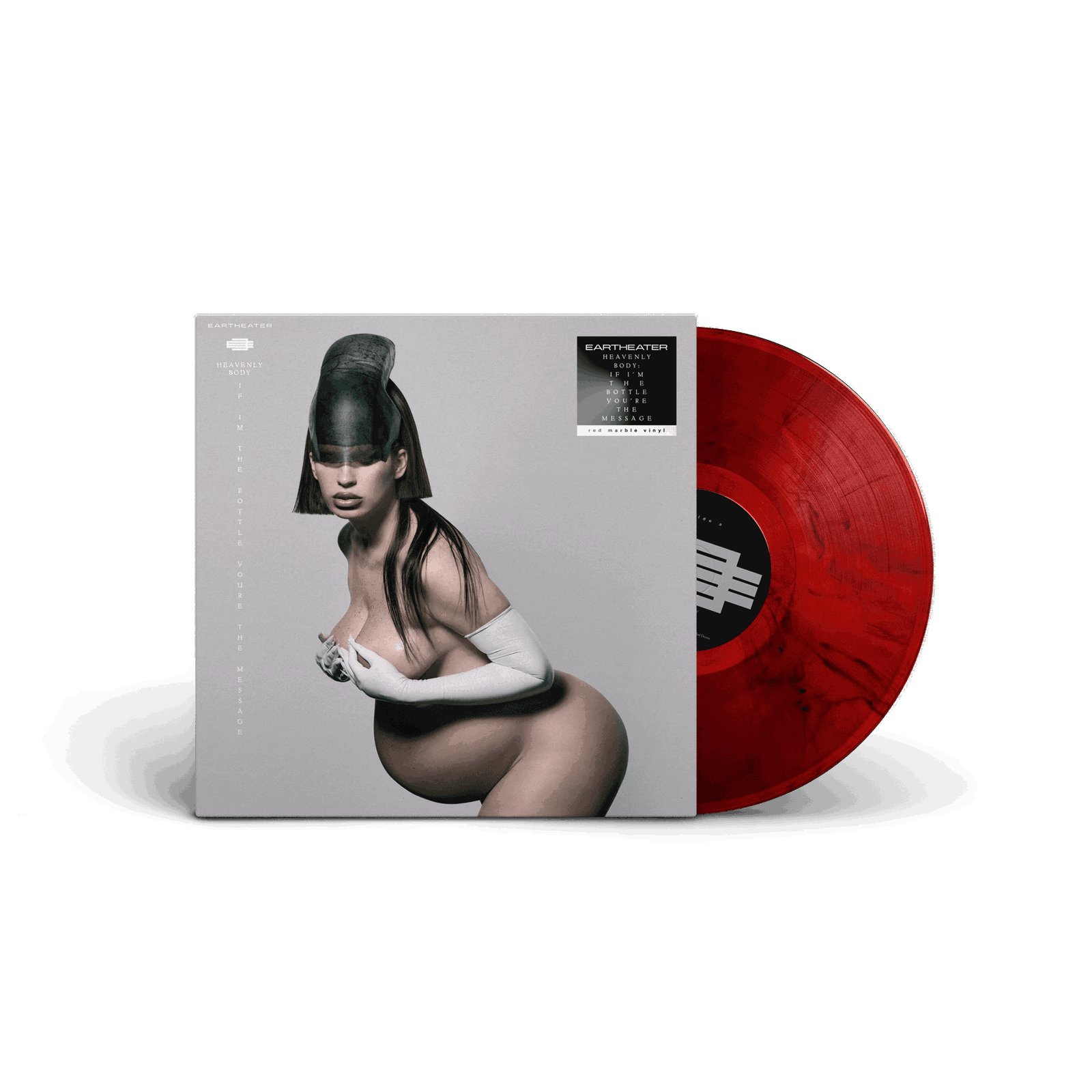EARTHEATER - HEAVENLY BODY: IF I'M THE BOTTLE YOU'RE THE MESSAGE (LIMITED EDITION) (RED MARBLED VINYL)