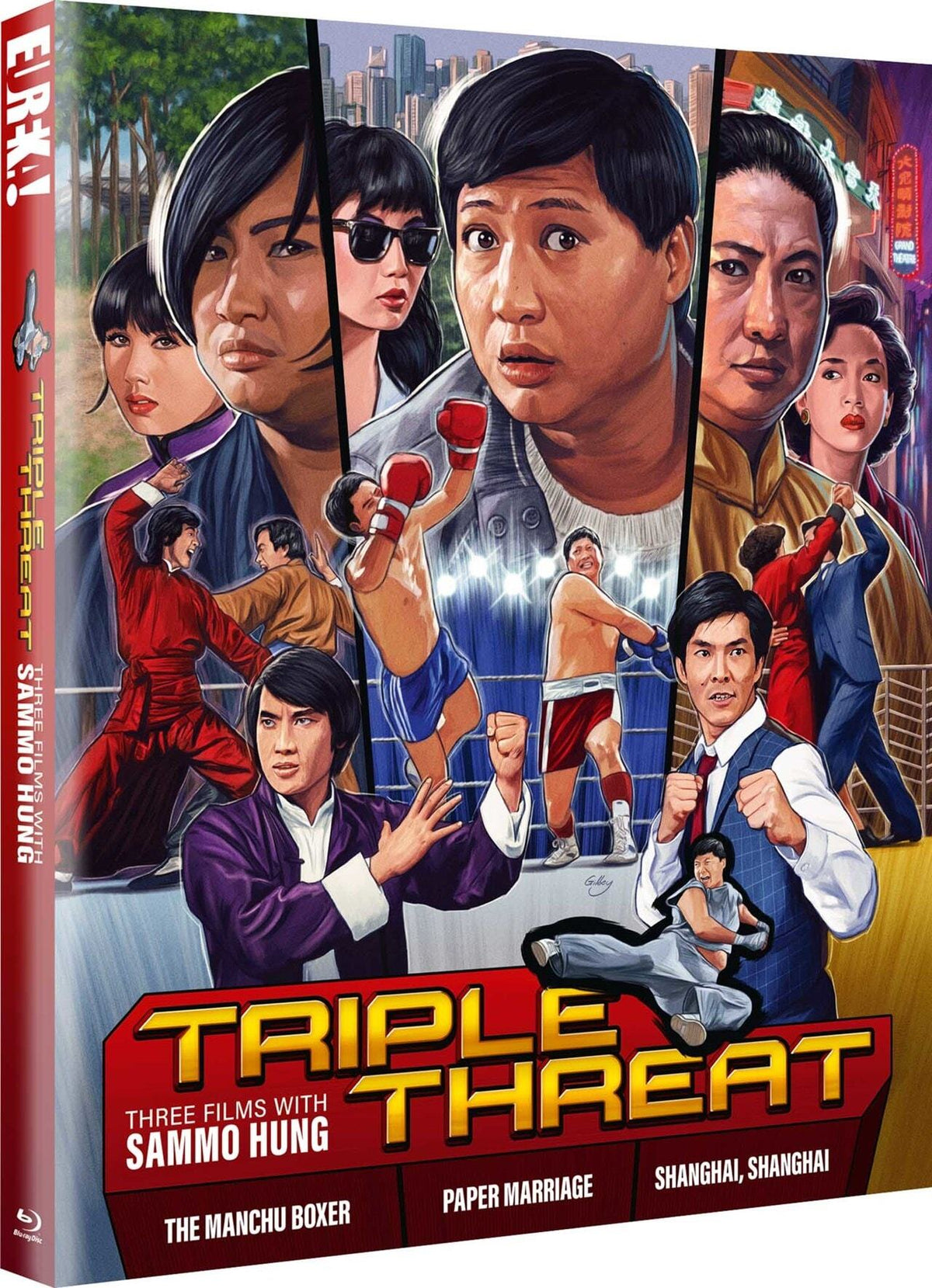 TRIPLE THREAT: THREE FILMS WITH SAMMO HUNG (LIMITED EDITION) - TRIPLE THREAT: THREE FILMS WITH SAMMO HUNG (LIMITED EDITION)