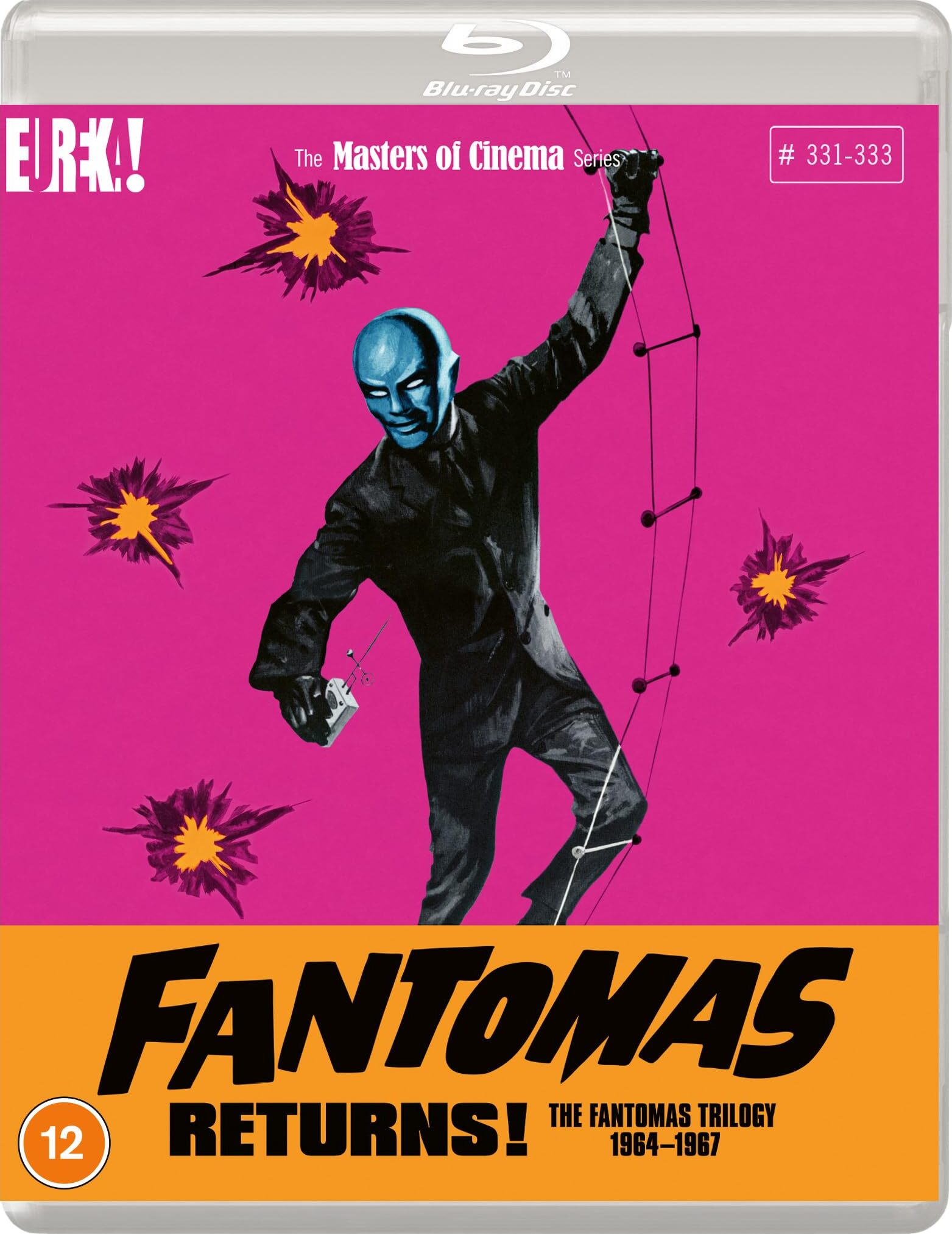 FANTOMAS RETURNS!: THE FANTOMAS TRILOGY. 1964-67 - FANTOMAS RETURNS!: THE FANTOMAS TRILOGY. 1964-67