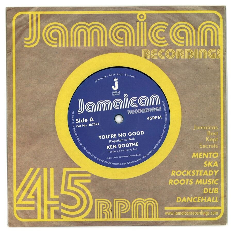 BOOTHE,KEN - YOU'RE NO GOOD/OUT OF ORDER DUB