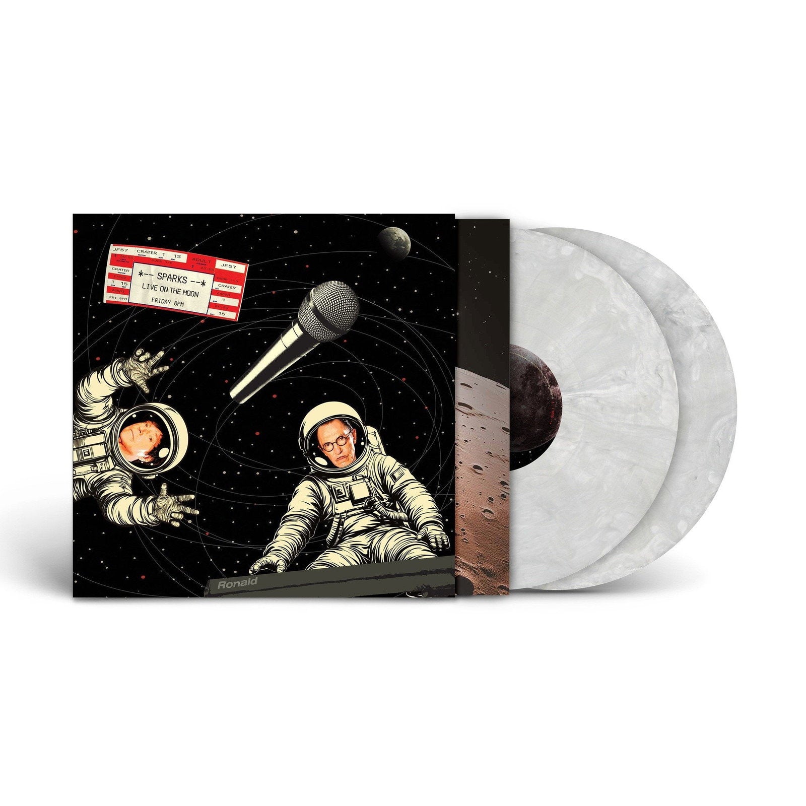 SPARKS - SPARKS LIVE ON THE MOON (MOON MARBLE SILVER VINYL/2LP)