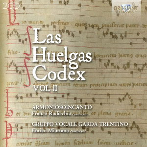 GRUPPO VOCALE GARDA TRENTINO - LAS HUELGAS CODEX VOL. 2 (2CD)