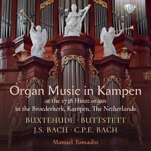 TOMADIN MANUEL - BUXTEHUDE BUTTSTETT J.S. BACH & C.P.E. BACH: ORGAN