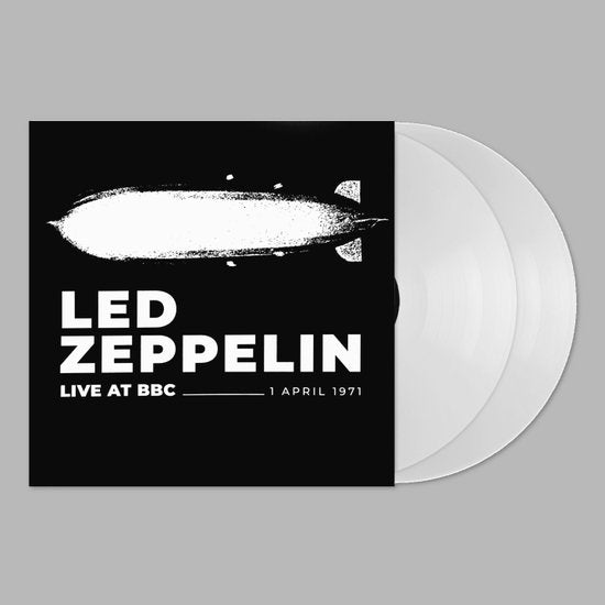 LED ZEPPELIN - LIVE AT BBC - 1 APRIL 1971 (2LP/WHITE VINYL)