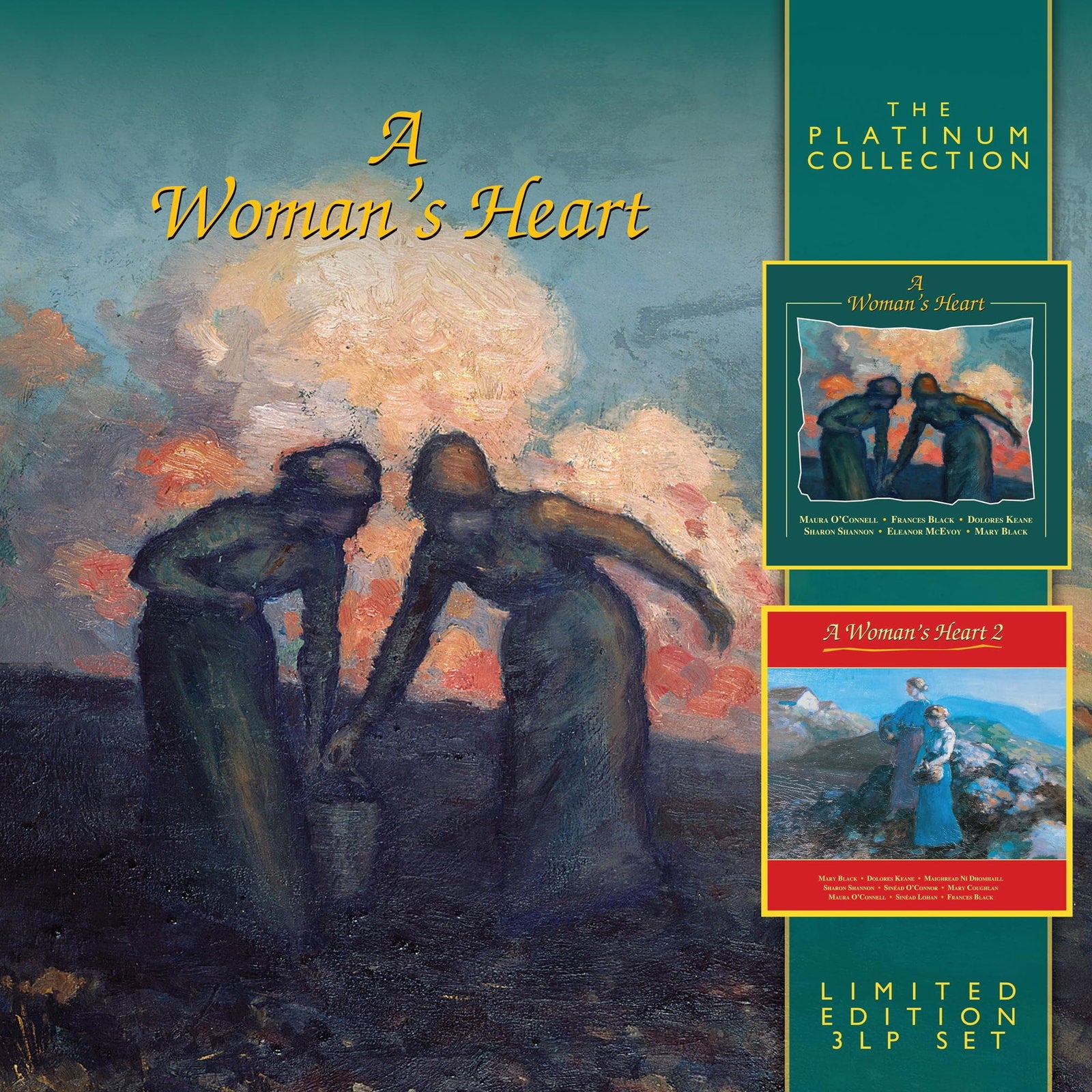 VARIOUS ARTISTS - WOMAN'S HEART 1 & 2: THE PLATINUM COLLECTION (3LP)