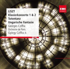 CZIFFRA / ORCH DE PARIS / CZIFFRA - LISZT: PNO CTOS NOS.1 & 2 / TOTENTANZ / HUNGARIAN