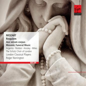 ARGENTA / LONDON CLASSICAL PLAYERS / NORRINGTON - MOZART: REQUIEM / AVE VERUM CORPUS
