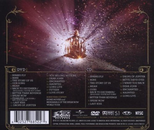 Taylor Swift - Speak Now World Tour Live CD+DVD