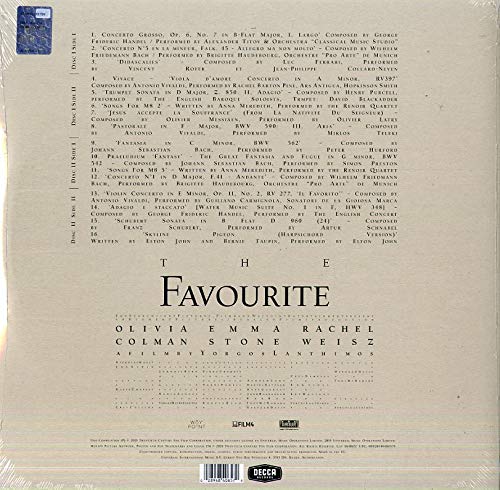 The Favourite - Original Motion Picture Soundtrack [2LP]