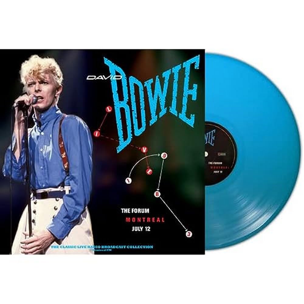 David Bowie – Live at The Forum, Montreal 1983 – Limited Edition [2 LP] [Turquoise Colored Vinyl][LP]