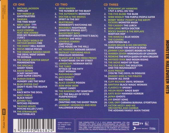 Monster Halloween Greatest Hits Spine-Chilling 3СD