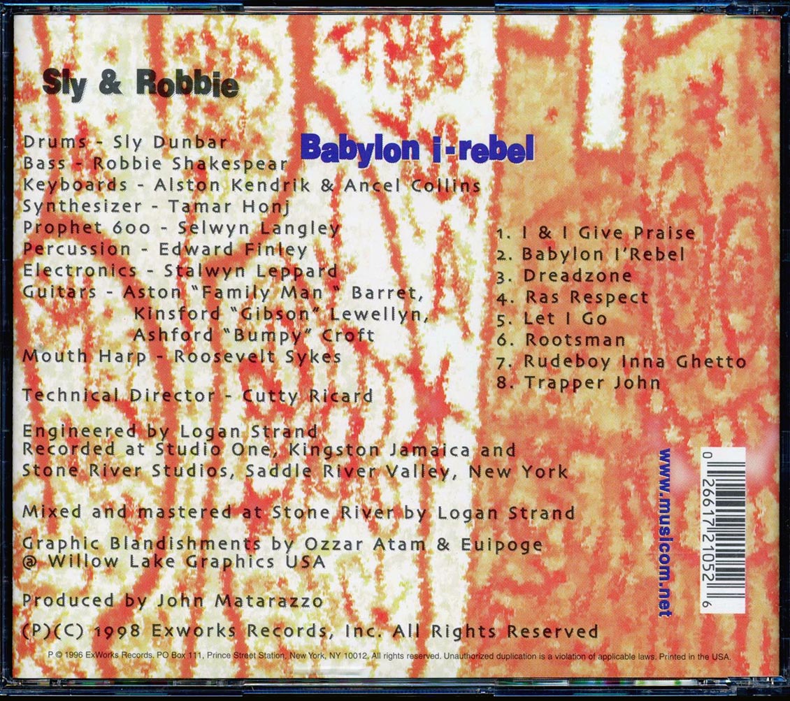 Sly & Robbie - Babylon I Rebel