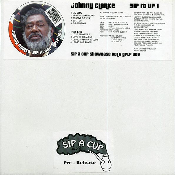 Johnny Clarke - Sip It Up (orig. press)